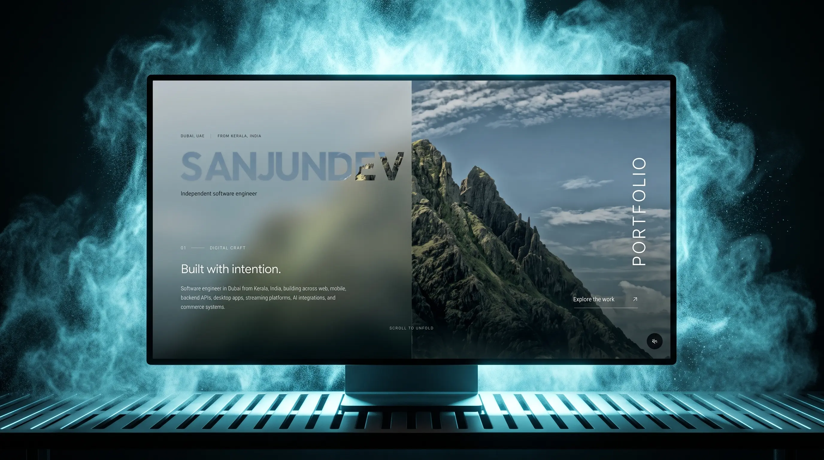 Portfolio Website project preview